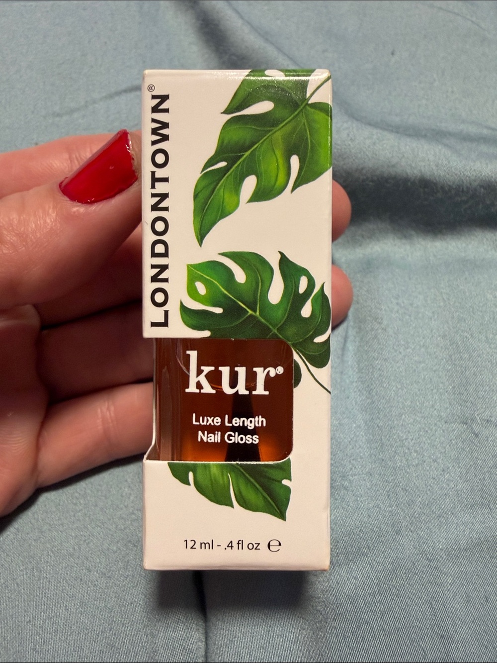 kur Luxe Length Nail Gloss — Brown Nail Polish by Londontown